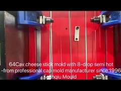 Stampo per iniezione di formaggio a 64 cavità con bastoncino di formaggio