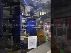 singola cavità 25L Customized Jerrycan Blow Mold con manico doppio strato all'interno auto-deflashing