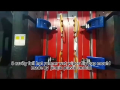 8cavità full hot runner YUDO 120mm salviette bagnate cappuccio stampo full automaticamente