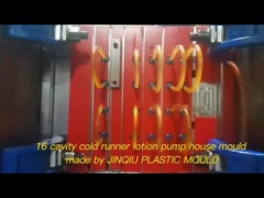 16 cassa pompa lozione cavità PP Cap Cold Runner Iniezione stampaggio
