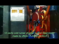 Stampo per tubi a goccia a 12 cavità per conduttori a freddo in materiale PP